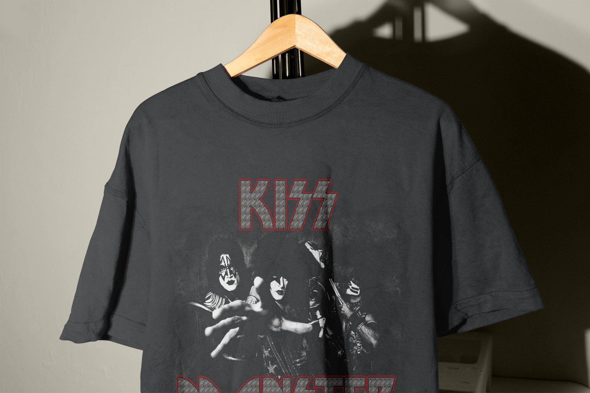 KISS Band Members T-Shirt – Vintage Grunge KISS T-Shirt