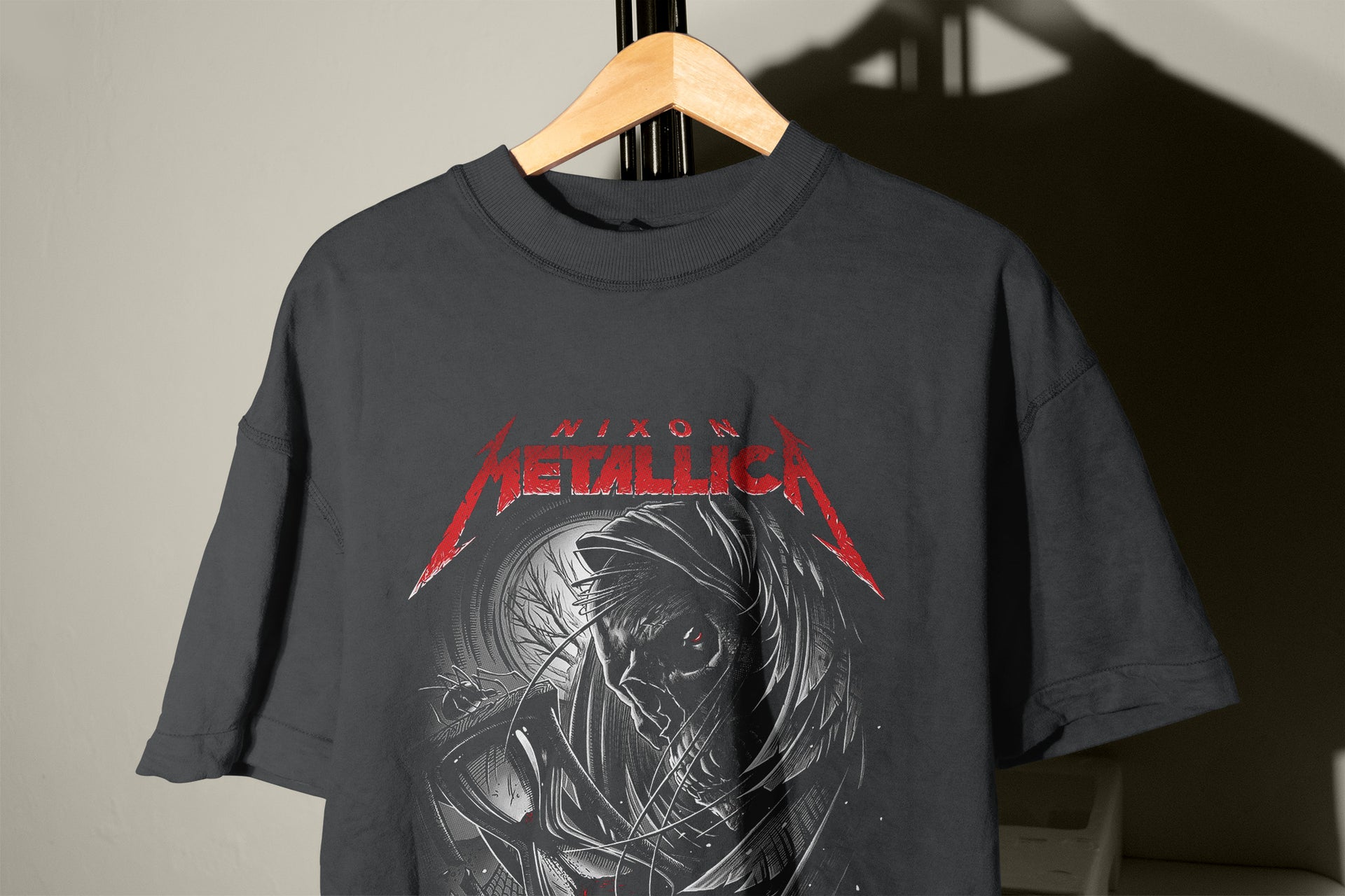 Metallica Grim Reaper T-Shirt – Grim Reaper Comic T-Shirt