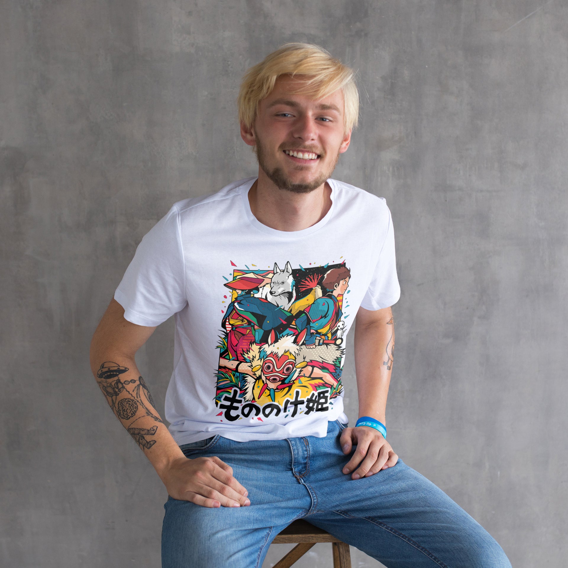 Princess Mononoke T-Shirt – Anime Group Graphic Tee